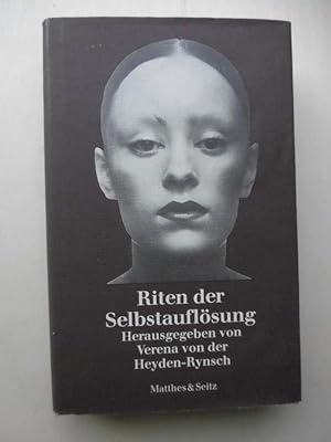 Seller image for Riten der Selbstauflsung. for sale by Antiquariat Steinwedel