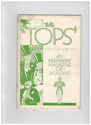 THE "TOPS" AN INDEPENDENT MAGAZINE OF MAGIC. September, 1939