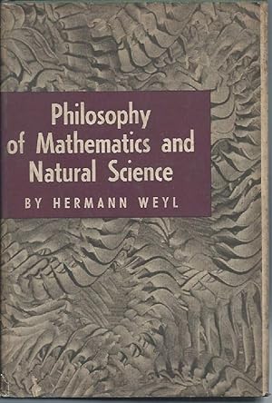 Immagine del venditore per PHILOSOPHY OF MATHEMATICS AND NATURAL SCIENCE (1950) venduto da Invito alla Lettura