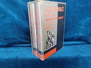 Bild des Verkufers fr Alexanderplatz Berlin - The Story of Franz Biberkopf - Two vol. set in slipcase zum Verkauf von Graver & Pen Rare Books