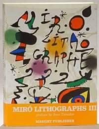 Immagine del venditore per Joan Miro Lithographs Volume III 1969 - 1972 venduto da Hiroko Saeki Fine Art