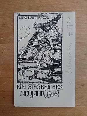 Ansichtskarte / Postkarte ungelaufen aus dem I. Weltkrieg mit einem Motiv von Maximilian Liebenwe...