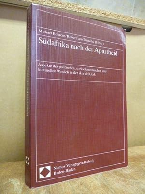 Immagine del venditore per Sdafrika nach der Apartheid - Aspekte des politischen, soziokonomischen und kulturellen Wandels in der ra de Klerk, venduto da Antiquariat Orban & Streu GbR