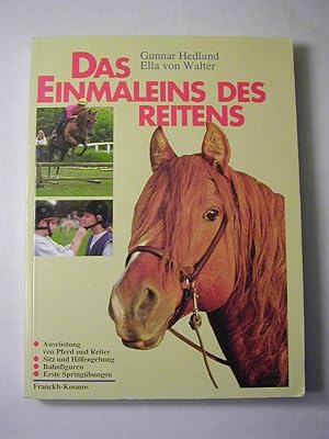 Seller image for Das Einmaleins des Reitens for sale by Antiquariat Fuchseck