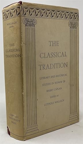 Seller image for The Classical Tradition for sale by Oddfellow's Fine Books and Collectables