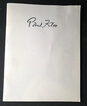 Seller image for Paul Klee: An Interview with Felix Klee for sale by Back in Time Rare Books, ABAA, FABA