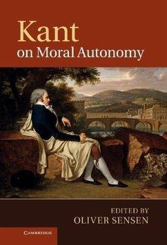 Bild des Verkufers fr Kant on Moral Autonomy. EA. zum Verkauf von Antiquariat Lengelsen