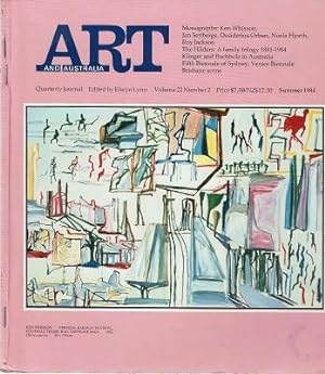 Art And Australia: Quarterly Journal. Volume 22. Number 2. Summer 1984