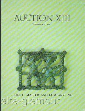 Bild des Verk�ufers f�r ANCIENT EROTIC ART OBJECTS | EROTIC CLASSICAL LITERATURE; Auction XIII, September 28, 1980 zum Verkauf von Alta-Glamour Inc.