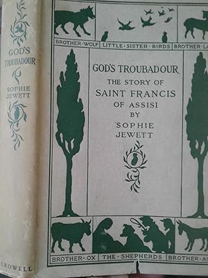 Imagen del vendedor de God's Troubadour; The Story of St. Francis of Assisi - 1938 a la venta por hcmBOOKS