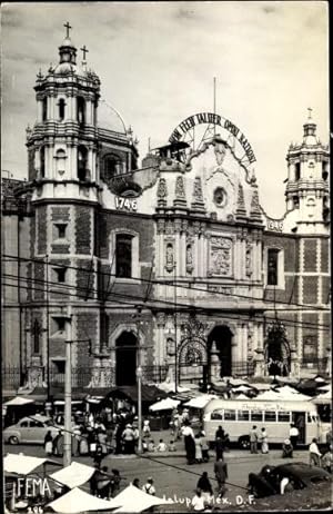 Bild des Verkufers fr Foto Ansichtskarte / Postkarte Mexiko Stadt, Basilica de Guadalupe zum Verkauf von akpool GmbH