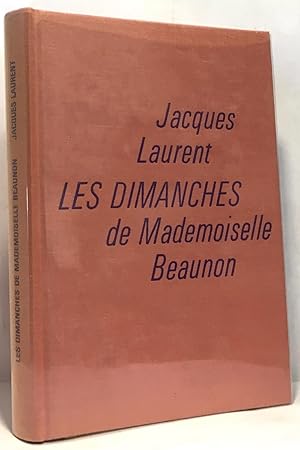 Bild des Verkufers fr Les dimanches de Mademoiselle Beaunon zum Verkauf von crealivres