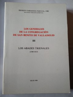 Imagen del vendedor de Los Generales de la Congregacin de San Benito de Valladolid, (Vol.3) a la venta por La Leona LibreRa