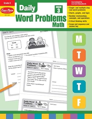 Seller image for Daily Word Problems, Grade 3 (Paperback or Softback) for sale by BargainBookStores