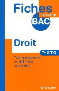 Droit terminale STG - Isabelle Colosky