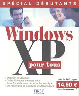 Imagen del vendedor de Windows XP pour tous - Jean-Fran?ois Sehan a la venta por Book Hmisphres