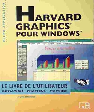 Imagen del vendedor de Harvard graphics pour Windows - Uwe Freund a la venta por Book Hmisphres