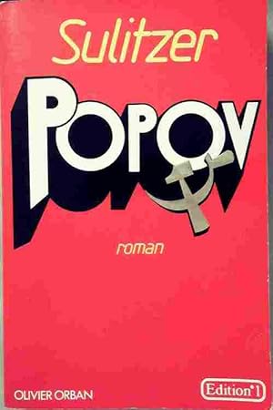 Imagen del vendedor de Popov - Paul-Loup Sulitzer a la venta por Book Hmisphres