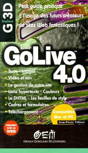 GoLive 4.0 - Jean-Pierre Villaret