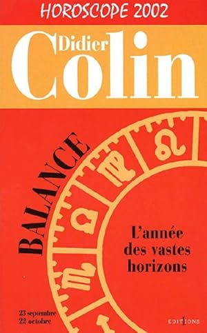Balance 2002 - Didier Colin