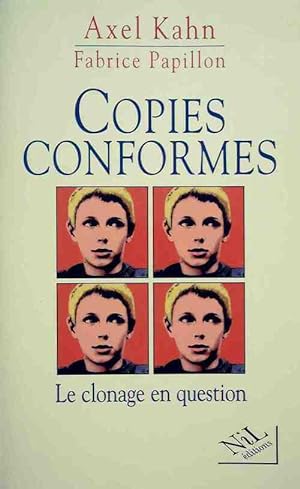 Image du vendeur pour Copies conformes - Fabrice Kahn mis en vente par Book Hmisphres