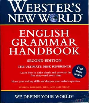 Image du vendeur pour Webster's new world english grammar handbook - Gordon J. Loberger mis en vente par Book Hmisphres