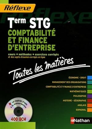 Comptabilit  et finance d'entreprise Terminale STG - Philippe Monts gur