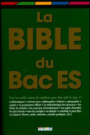 La bible du Bac ES - Collectif