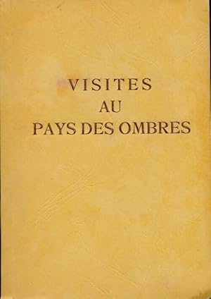 Bild des Verkufers fr Visites au pays des ombres - A.R. Salmon-Malebranche zum Verkauf von Book Hmisphres