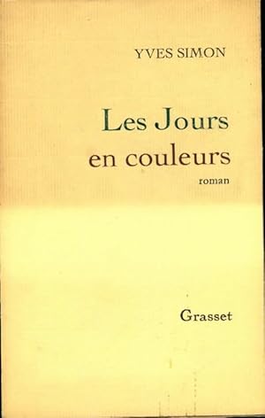 Immagine del venditore per Les jours en couleurs - Yves Simon venduto da Book Hmisphres
