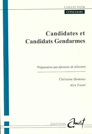 Candidat et candidate : Gendarme - Alix Dumons