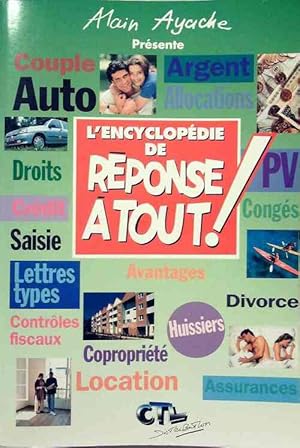 Imagen del vendedor de L'encyclopedie de r?ponse ? tout ! 1995 - Alain Ayache a la venta por Book Hmisphres