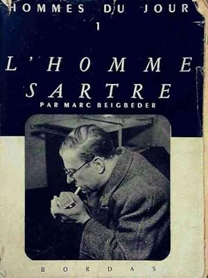 Image du vendeur pour L'homme Sartre - Marc Beigbeder mis en vente par Book Hmisphres