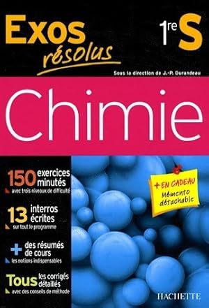 Chimie 1?re S - Jean-Pierre Durandeau