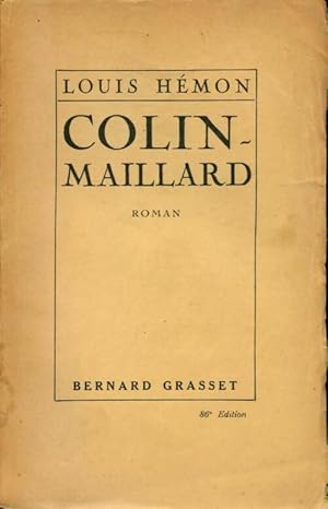 Imagen del vendedor de Colin-maillard - Louis H?mon a la venta por Book Hmisphres