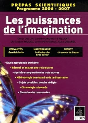 Bild des Verkufers fr Les puissances de l'imagination - Denis Collin zum Verkauf von Book Hmisphres
