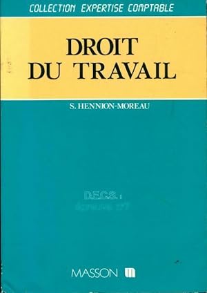 Immagine del venditore per Droit du travail DECS ?preuve n?7 - Sylvie Hennion-Moreau venduto da Book Hmisphres