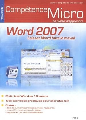 Seller image for Word 2007 - Johann-Christian Hanke for sale by Book Hmisphres