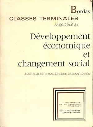 D veloppement  conomique et changement social classes terminales - Jean Iban s