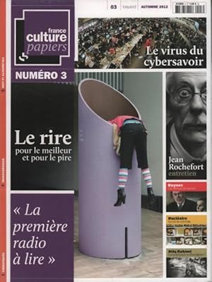 Image du vendeur pour France Culture papiers n? 3 : Le rire pour le meilleur et pour le pire - Collectif mis en vente par Book Hmisphres