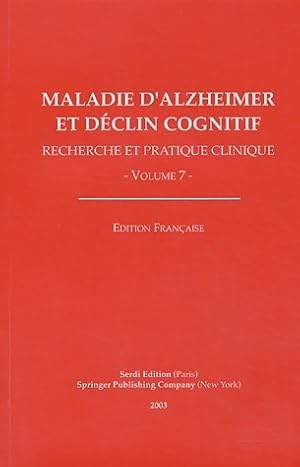 Seller image for Maladie d'Alzheimer et d?clin cognitif - Bruno Vellas for sale by Book Hmisphres