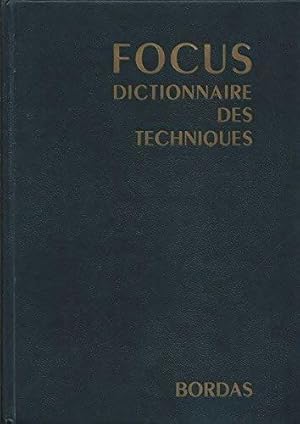 Dictionnaire des techniques - Collectif