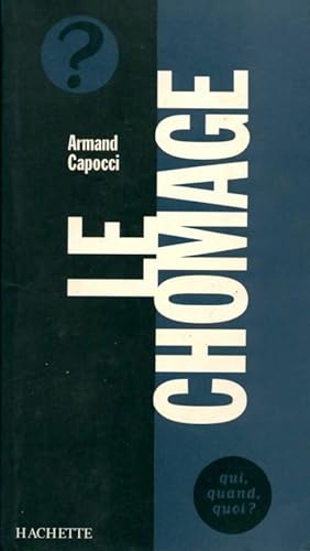 Seller image for Le ch?mage - Armand Capocci for sale by Book Hmisphres