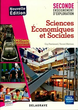 Sciences ?conomiques et sociales Seconde - Guy Pierrisnard