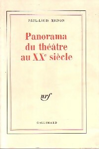 Imagen del vendedor de Panorama du th??tre au XXe si?cle - Paul-Louis Mignon a la venta por Book Hmisphres