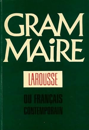 Image du vendeur pour Grammaire du fran?ais contemporain - Collectif mis en vente par Book Hmisphres