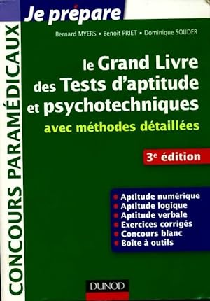 Le grand livre des tests d'aptitude et psychotechniques - Dominique Priet