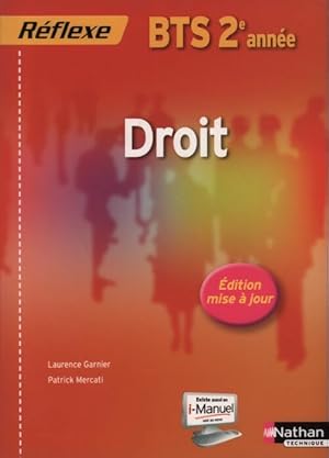 Seller image for Droit BTS 2e ann?e - Laurence Garnier for sale by Book Hmisphres
