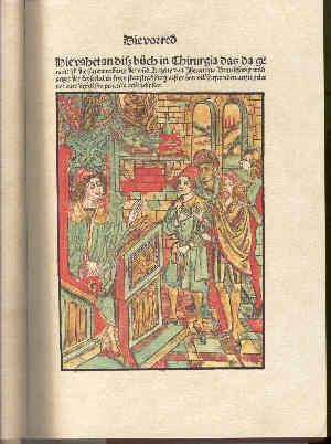 Seller image for Buch der Cirurgia. [Facsimile Edition] for sale by Peter Keisogloff Rare Books, Inc.