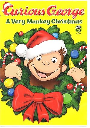 Bild des Verkufers fr Curious George: A Very Monkey Christmas zum Verkauf von Dorley House Books, Inc.